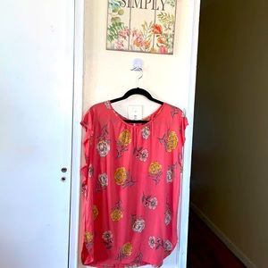 LOFT Short Sleeve Blouse